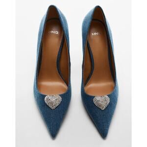 MANGO Embellished Heels NWT